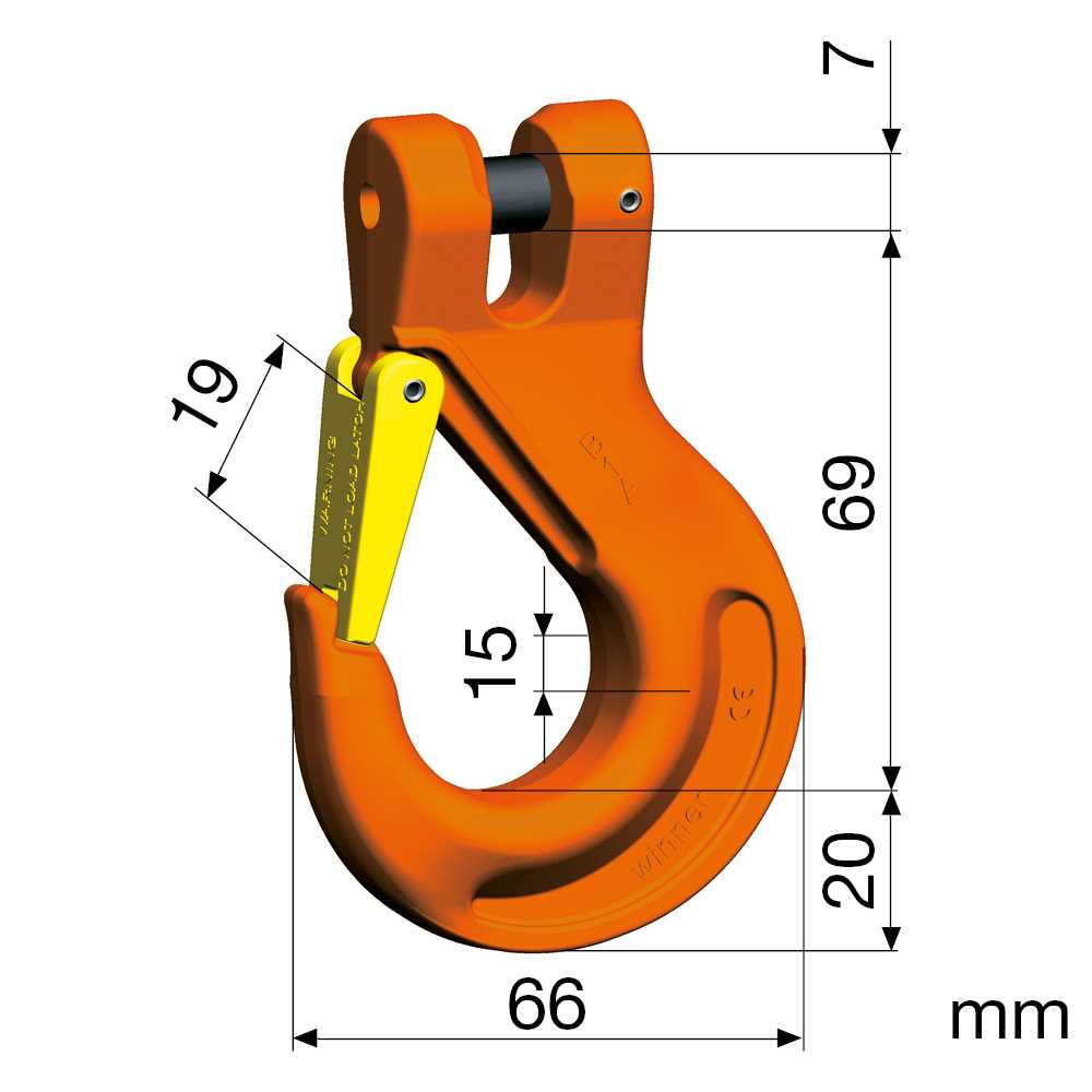 Kuppelhaken Nicralloy KHSW 5-6 GKL 10 hochfest,nach EN 1677-2
