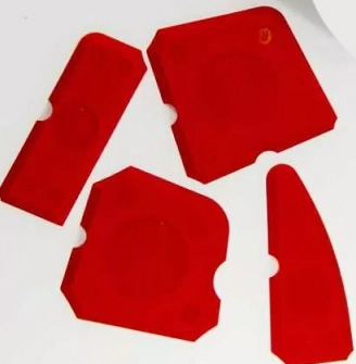 Fugenspachtelset 4-teilig Für Dichtstoffe und Acryl