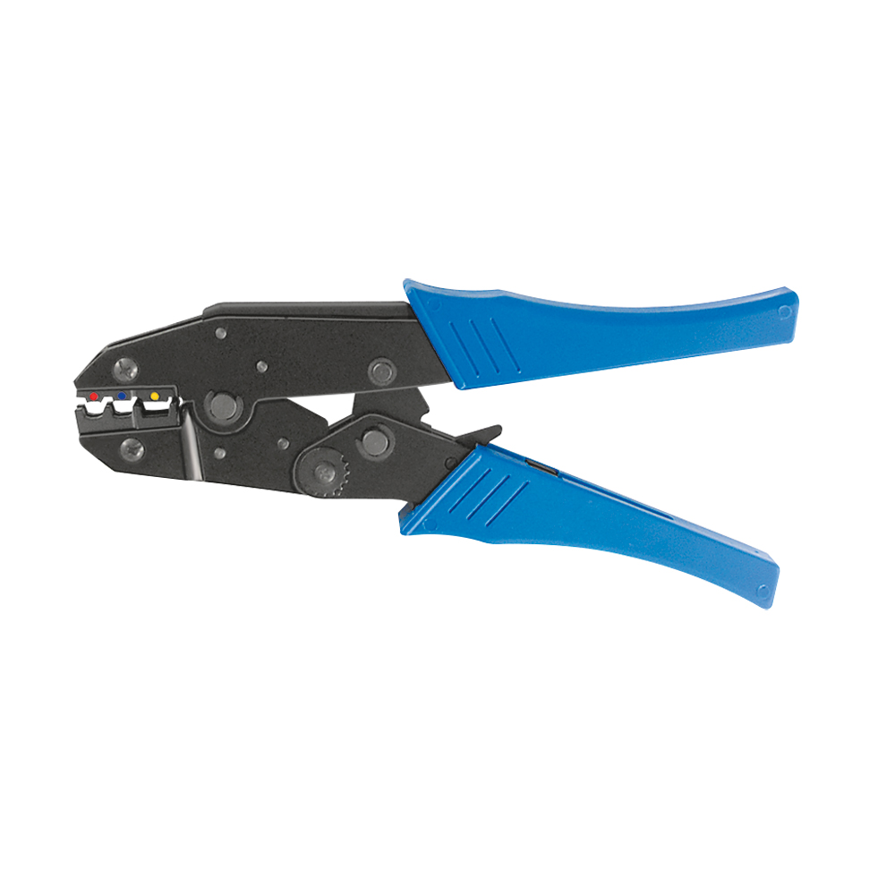 Ratschpreßzange ÖKO-1 1,5-6mm²,für isolierte Kabelschuhe,Oval-Pressung