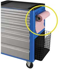 Papierrollen-Halter für Werkzeugwagen Art.Nr.2527-219/-227