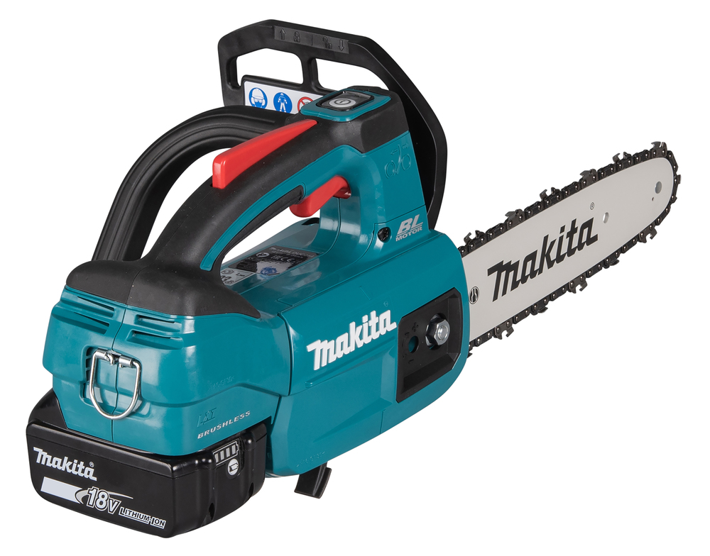 Akku-Kettensäge MAKITA DUC254RTE 18V Schwert 24cm,2xAkku 5Ah und Ladererät