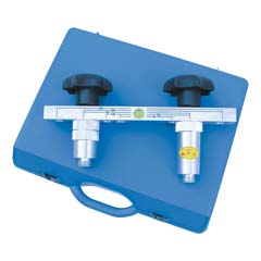 Armaturenanschlusslehre 75-240mm Tiefenverstellung,aus Aluminium