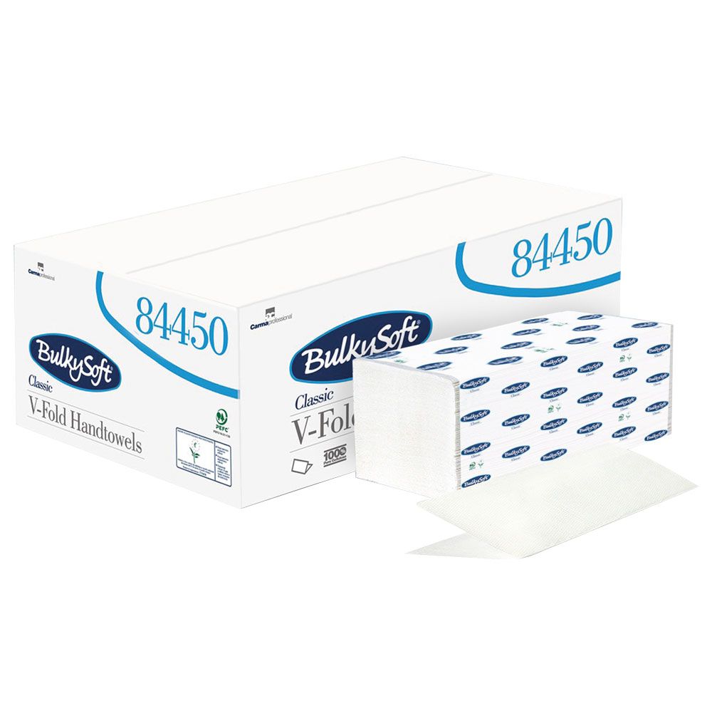 Papierhandtuch SOFT V-Falz,2-lagig 20,8x21cm,weiß,4000 Blatt