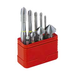 Gelbring-MGB-Senkersatz,9-tlg bis M10 Durchgangsloch und Senkungen,in Box