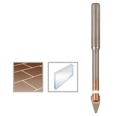 Feinstein-Fliesenbohrer 6mm,EXTREME,für Ritzhärte 9,max.200U/min