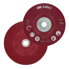 Stützteller gerippt,M14,125mm für Hochleistungs-Fiberscheiben