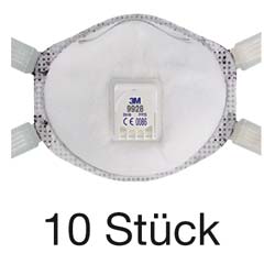 Schweisser-Korbmaske 3M FFP2, 10 Stück mit Ventil
