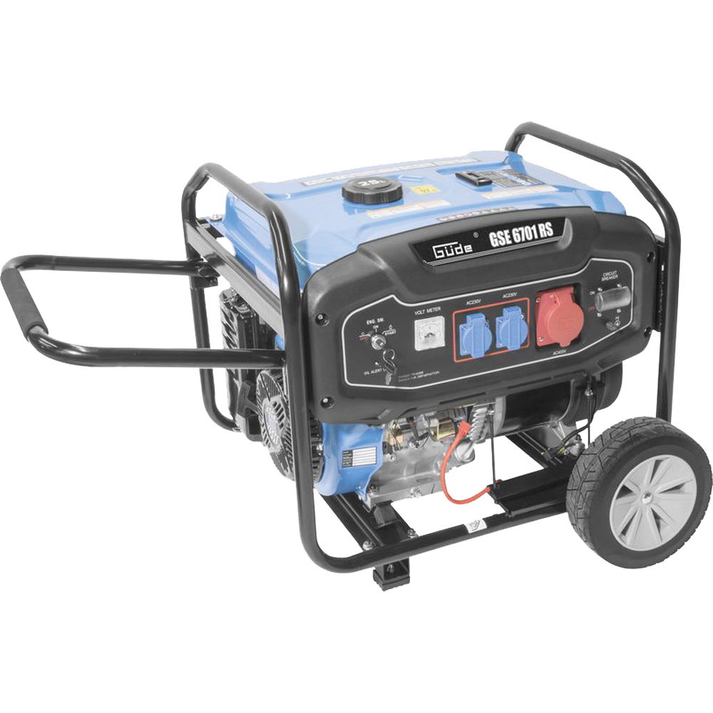 Stromerzeuger 5,5KW 230/400V Synchron- Generator,Grosstank 25l Tank