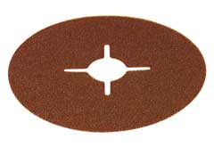 Korund-Fiberteller K 16 115x22mm hochelastische Kunstharzbindung