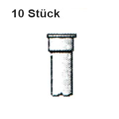 10 Stück Düse-Außen CB50/70 kurz 1mm,zu Plasmaschneidgerät Art.Nr.3306-127