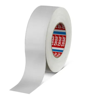 Gewebeklebeband TESA 4541 50mmx50m weiß flexibel, hochreißfest unbeschichtet
