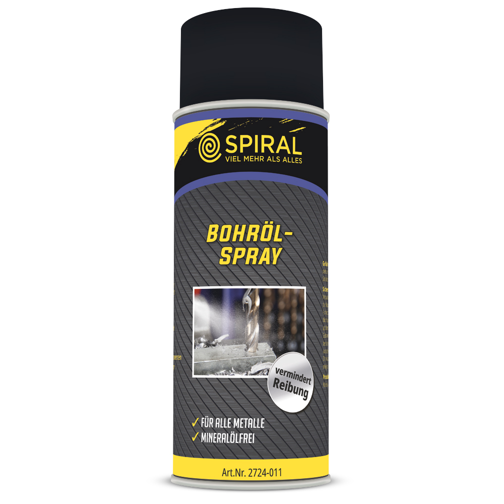 Bohröl 400ml Spray für Metalle,ergiebig und mineralölfrei