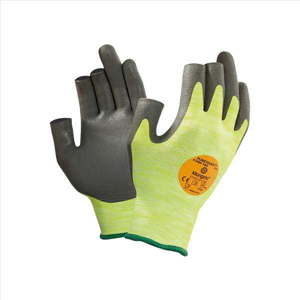 Montagehandschuh PURETOUGH 3DO, Gr.8 EN 388 4.3.3.2. CE Cat.II 3 Finger offen