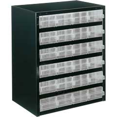 Kleinteilladenblock 24/440x360250mm mit 24 Laden 50x80x240mm