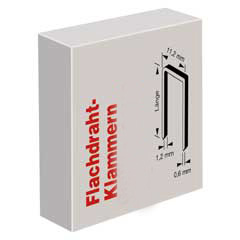 5000 Stück Super-Tack-Klammern 8mm stahlverzinkt