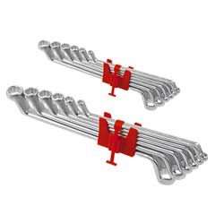 Doppel-Ringschl-Satz 6-32mm,12-teilig Chrom-Vanadium,verchromt,DIN838