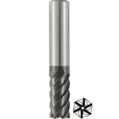 6S-VHM-Schaftfräser 6,0mm,XTREME,für Hochgeschwindigkeitsbearbeitung