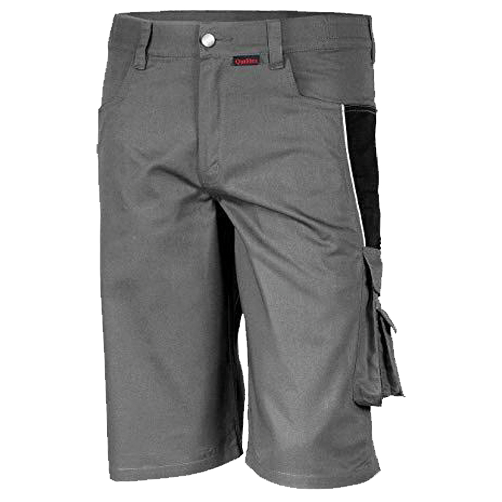 Short "Elektrotechnik MaZim",Gr. 58 65%PE/35%BW,grau/schwarz