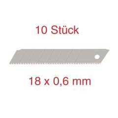 10 Stück Abbrechklingen Welle 0,6mm mit Wellenschliffschneide
