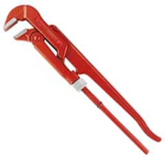 Rohrzange Schwedisches Modell 560mm/2" ChrV,schwere Ausführung,90° Maulstellung