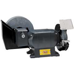 Trocken-und Nass-Schleifmaschine 150+200 Scheiben,Materialauflage,Funkenschutz