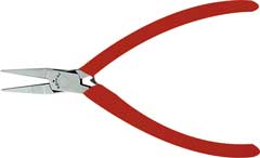 Elektronik Flachzange 115mm ölgehärtet,durchgestecktes Gewerbe