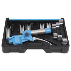 Rohrbiege-Satz 10-22mm hydraulisch Biegegerät,5 Biegeformen,in Kassette