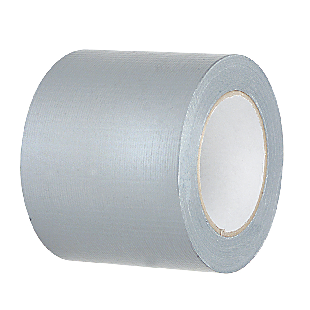 Reparaturband silber 100mmx50m PE,gut abreißbar,klebt überall,UNIVERSAL