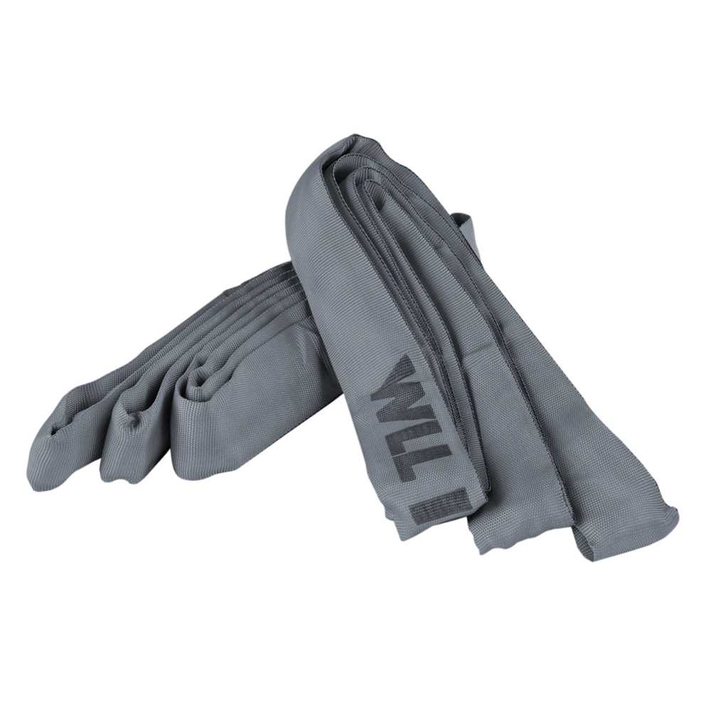 Rundschlinge ROBUST 4t - 2,5m Nutzlänge grau,extra-starker Mantel,EN1492-2