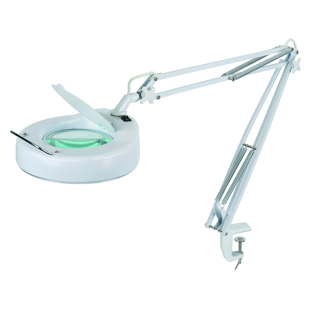 DUPLO Kaltlicht-Lupen-und Arbeitsleuchte Ringlampe 22 W,Lupe 5-fach