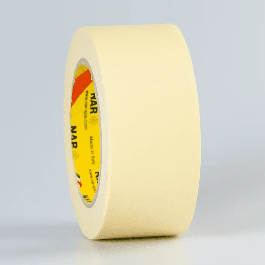 Abdeckkreppband NARMASK 50 mm x 50 m GELB Dicke: 130 µm