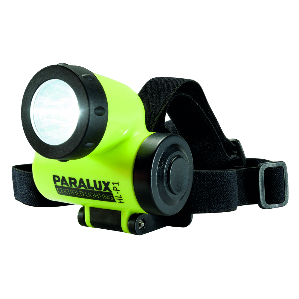 Kopflampe LED-EX, ATEX-Zone 1,IP68 120lm,stoßfest,4xAAA Batterien