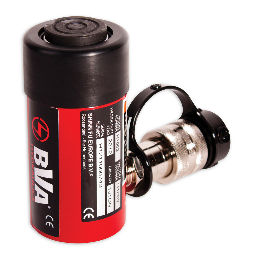 Universal Zylinder 10t/51mm Hub einfachwirkend,mit Kupplung