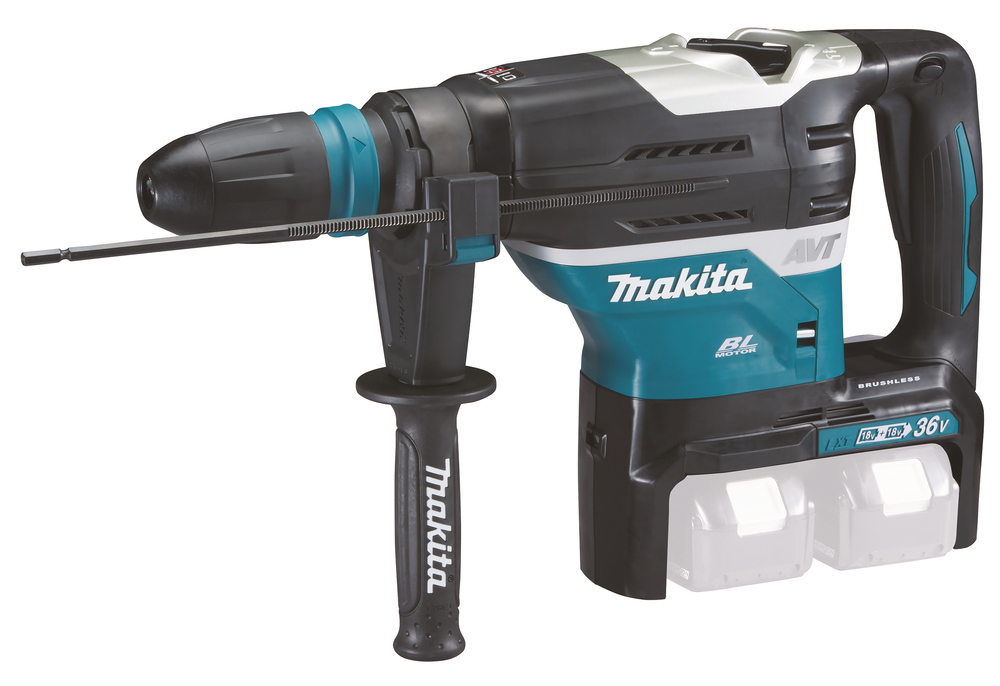 Akku-Bohrhammer MAKITA DHR400ZKUN,18V ohne Akku,Ladegerät,Koffer