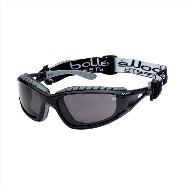 Bügelschutzbrille TRACKER gelb EN 166 UV-Schutz mit Bügel und Kopfband