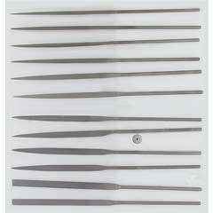 Nadelfeilensatz 12-teilig Hieb-2 160mm ohne Heft,in Plastiktasche