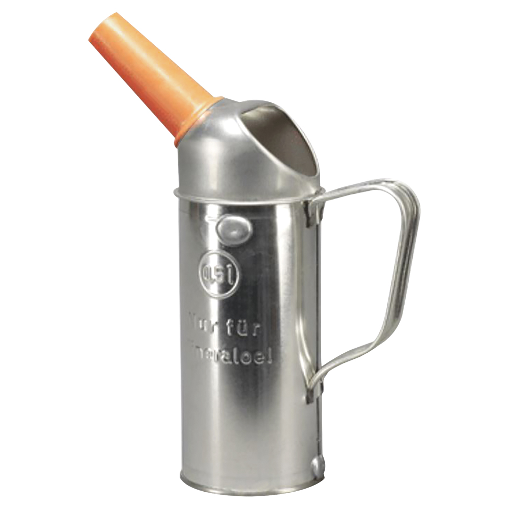 Einfüllmesskanne 0,5 Liter,Ganzmetall überlaufsicher