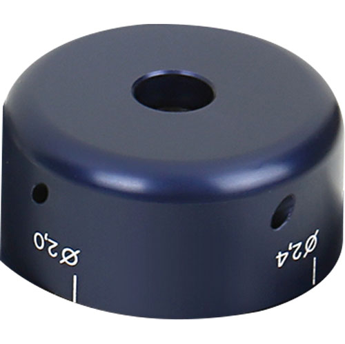 Schleifkopf blau,für Ø1,6/2/2,4/3,2mm Wolframelektroden