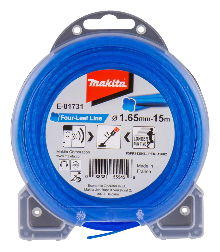 FADEN KLEEBLATT BLAU 1.65/15M E-01731