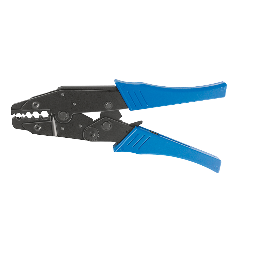 Ratschpreßzange ÖKO 59,für Koaxial-Kabel 1,7-8,2 mit 5 Crimpstellen