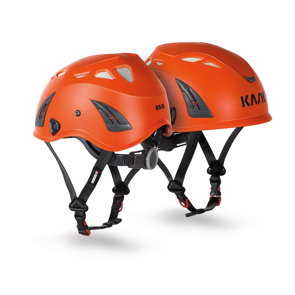 Schutzhelm SuperPlasma orange m. Ratsche EN 397
