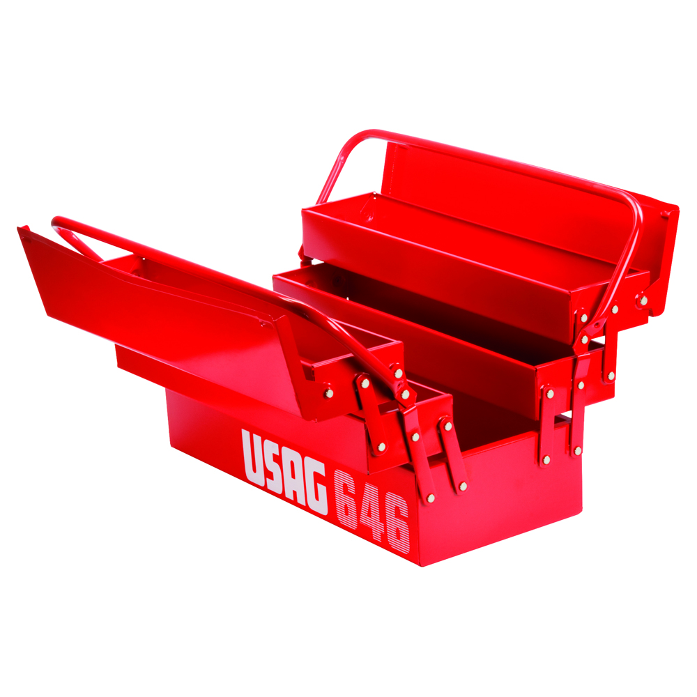 Werkzeug-Koffer U646Lv 5-teilig lang leer,aus Stahl,besonders schwer+kräftig