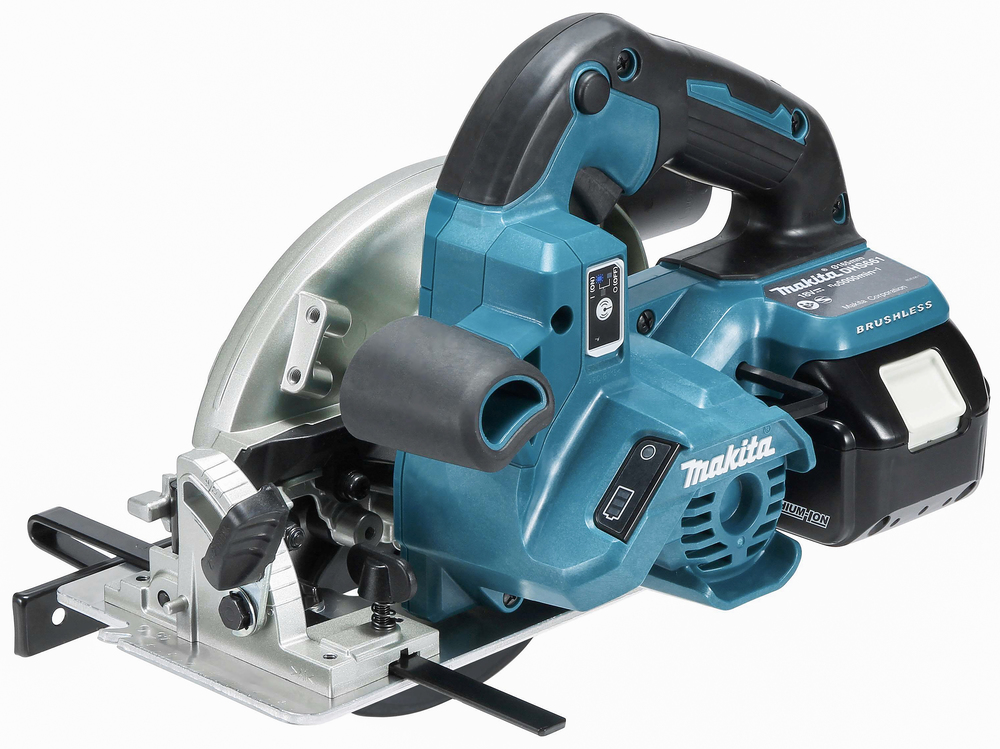 Akku-Handkreissäge MAKITA DHS661RTJ 18V 165mm Ø,2x5Ah Akku,Ladeg.u.Koffer