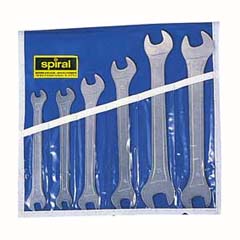 Dünnschlank-Gabelschlüssel-Satz 6-teilig 8x9-18x19mm,extra dünn