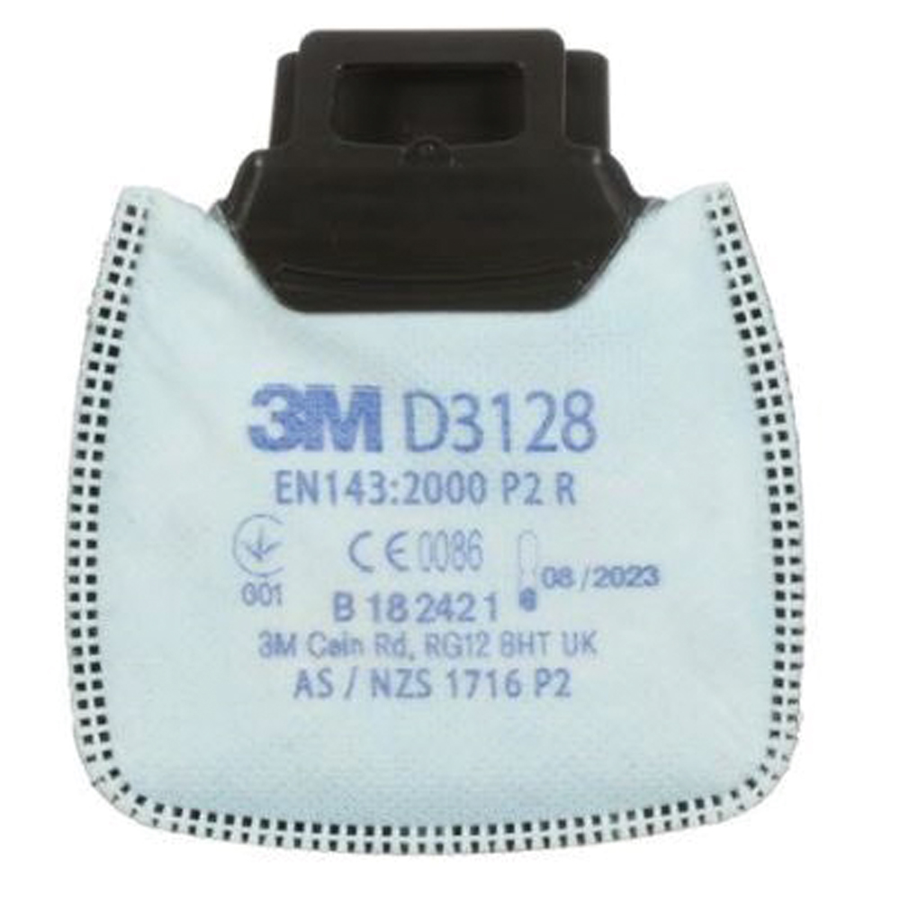 Partikelfilter D9038 P3,mit Aktivkohle 3M™ Secure Click™