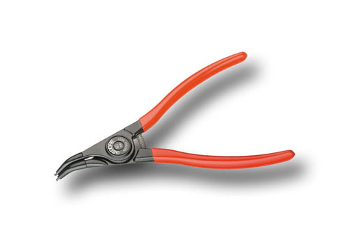 Montagezange für Außensicherungsringe, 45 Grad gewinkelt, 10-25 mm, 8000 A 12