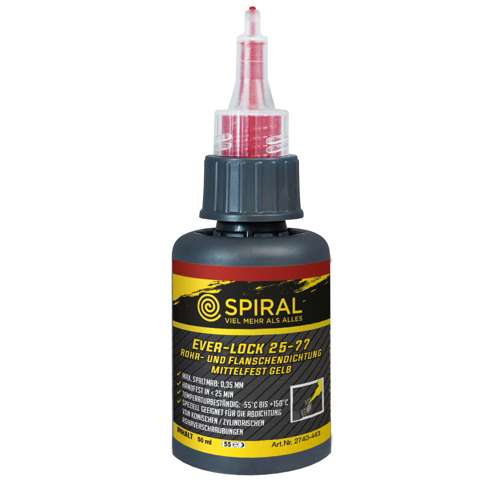 Ever-Lock NI 25-77,gelb,50ml mittelfest zur Rohr+Flanschendichtung