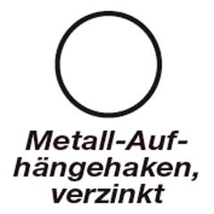 Rundring vernickelt Ø60mm,zum Befestigen von Schweißvorhängen