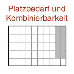 Einsatzkästchen Ba7-2 220x80x67mm per Stück,zu Carry Lite 80
