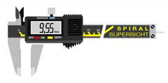 Schiebelehre DIGIMAX SUPERSICHT 150x40mm Ablesung 0,01mm,mit rundemTiefenmaß